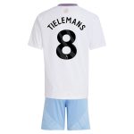 aston villa adidas away mini kit 2024-25 with tielemans 8 printing Collection | Official Aston Villa Kits for Fans