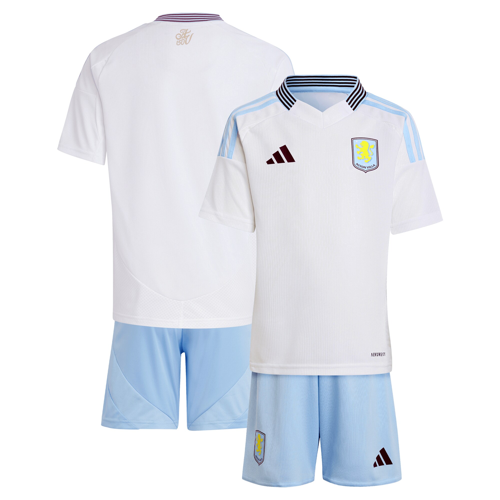 aston villa adidas away mini kit 2024-25 Collection | Official Aston Villa Kits for Fans