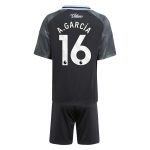 aston villa adidas away mini kit 2025-26 with a.garcía 16 printing Collection | Official Aston Villa Kits for Fans