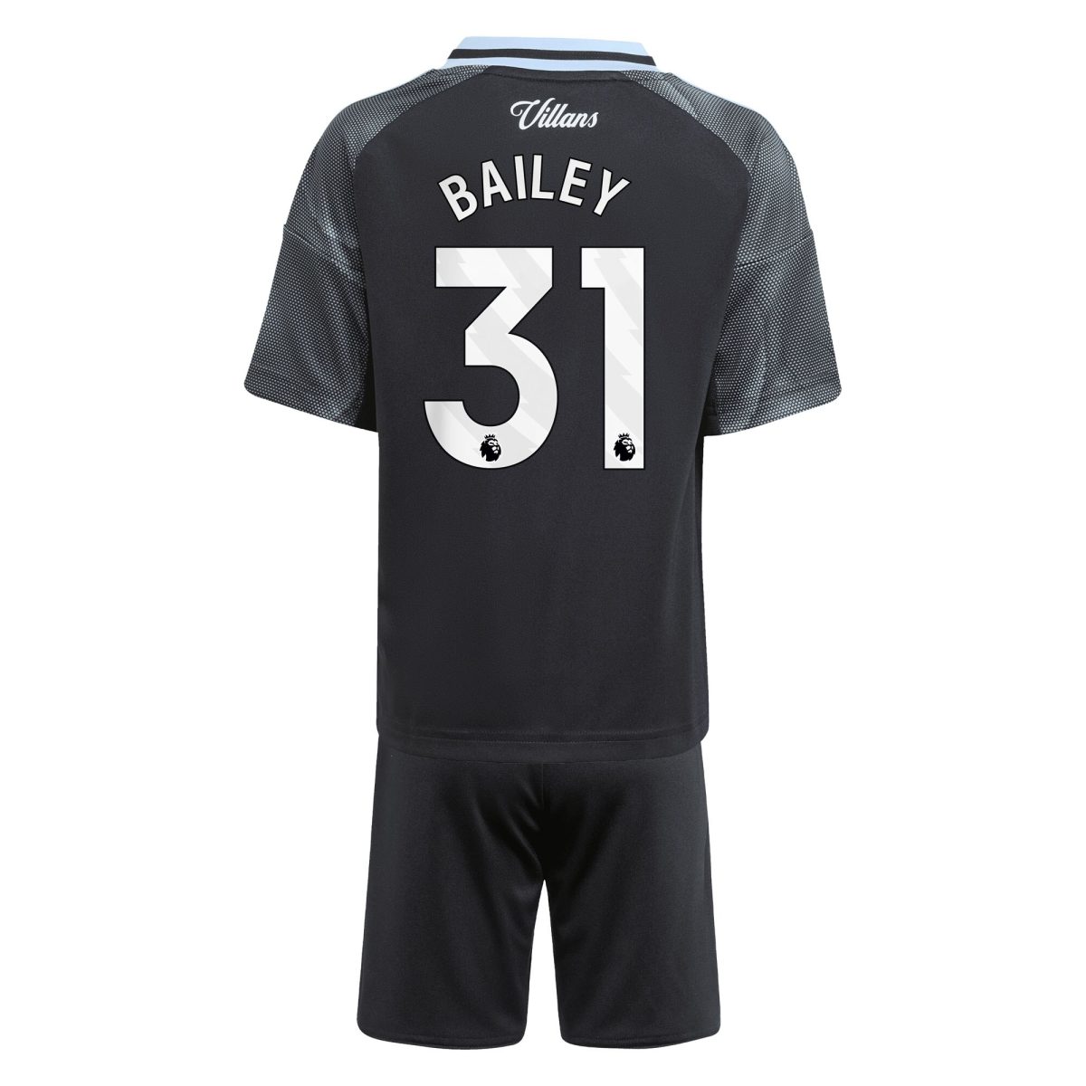 aston villa adidas away mini kit 2025-26 with bailey 31 printing Collection | Official Aston Villa Kits for Fans