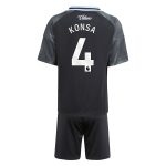 aston villa adidas away mini kit 2025-26 with konsa 4 printing Collection | Official Aston Villa Kits for Fans