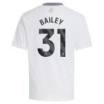 aston villa adidas away shirt 2024-25 – kids with bailey 31 printing Collection | Official Aston Villa Kits for Fans