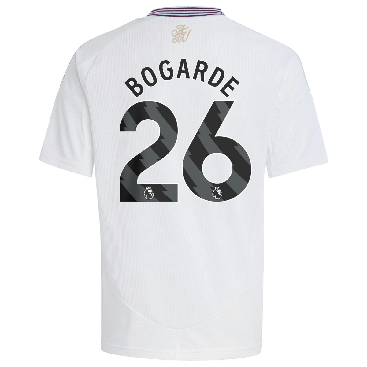 aston villa adidas away shirt 2024-25 – kids with bogarde 26 printing Collection | Official Aston Villa Kits for Fans