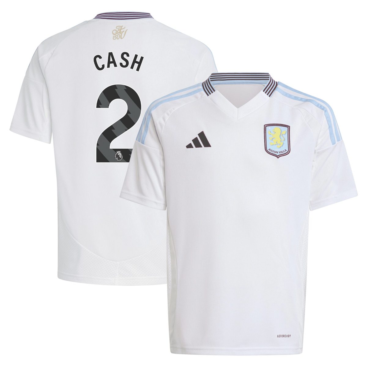 aston villa adidas away shirt 2024-25 – kids with cash 2 printing Collection | Official Aston Villa Kits for Fans