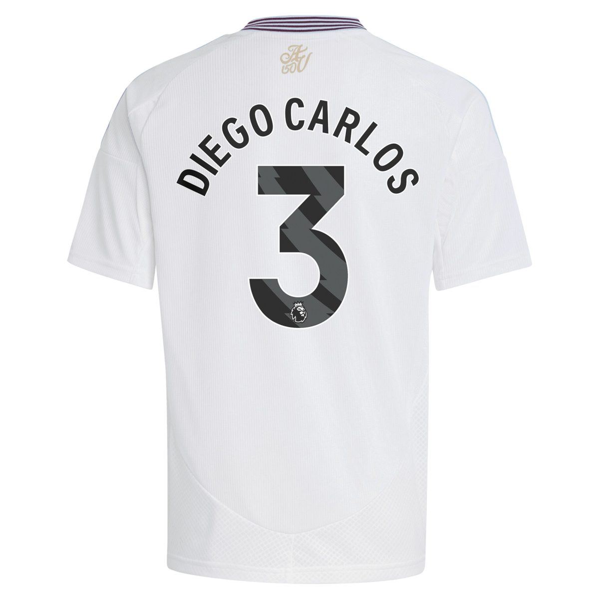 aston villa adidas away shirt 2024-25 – kids with diego carlos 3 printing Collection | Official Aston Villa Kits for Fans