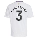 aston villa adidas away shirt 2024-25 – kids with diego carlos 3 printing Collection | Official Aston Villa Kits for Fans