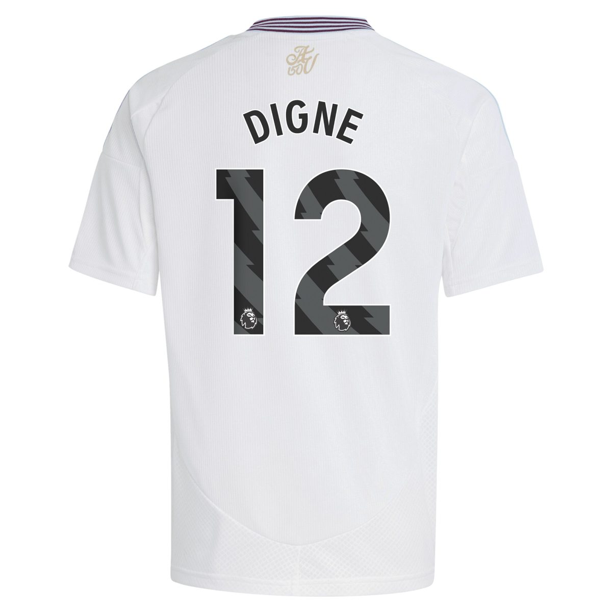 aston villa adidas away shirt 2024-25 – kids with digne 12 printing Collection | Official Aston Villa Kits for Fans
