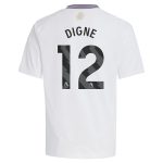 aston villa adidas away shirt 2024-25 – kids with digne 12 printing Collection | Official Aston Villa Kits for Fans
