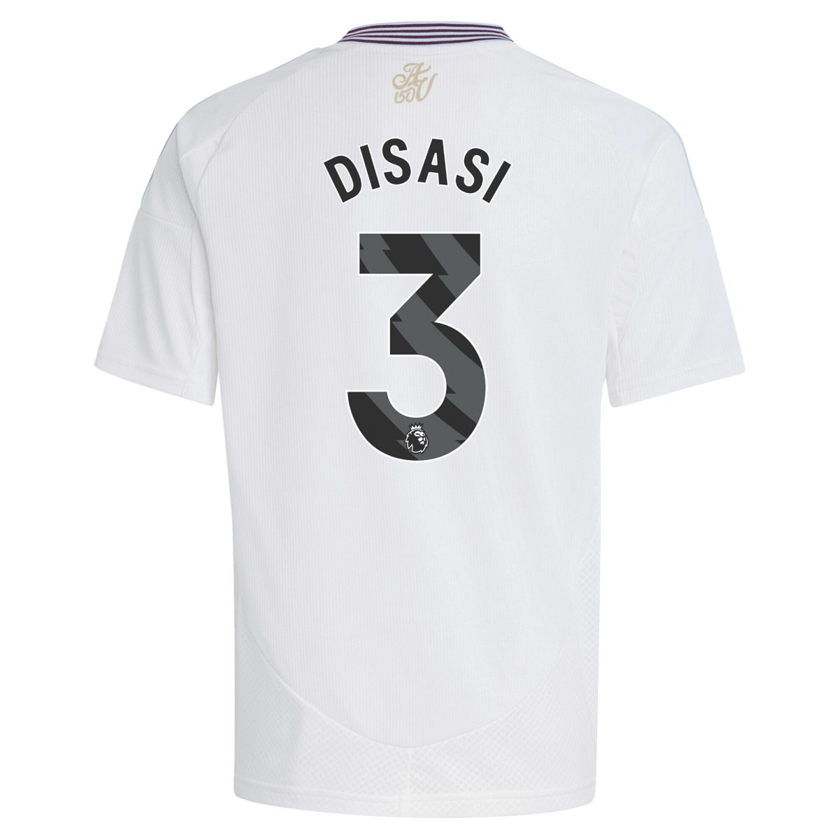 aston villa adidas away shirt 2024-25 – kids with disasi 3 printing Collection | Official Aston Villa Kits for Fans