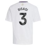 aston villa adidas away shirt 2024-25 – kids with disasi 3 printing Collection | Official Aston Villa Kits for Fans