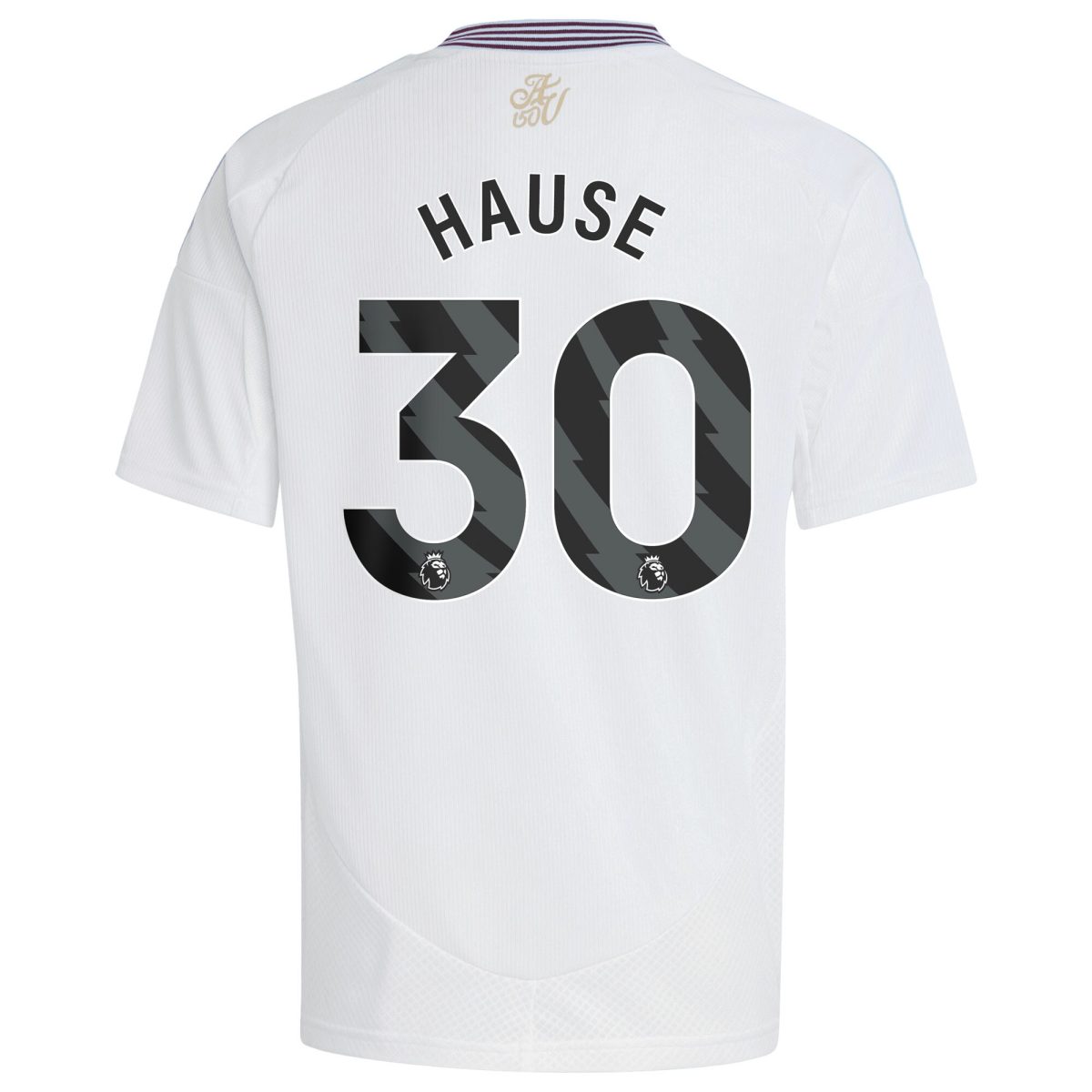 aston villa adidas away shirt 2024-25 – kids with hause 30 printing Collection | Official Aston Villa Kits for Fans