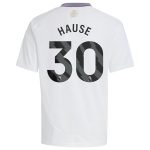 aston villa adidas away shirt 2024-25 – kids with hause 30 printing Collection | Official Aston Villa Kits for Fans