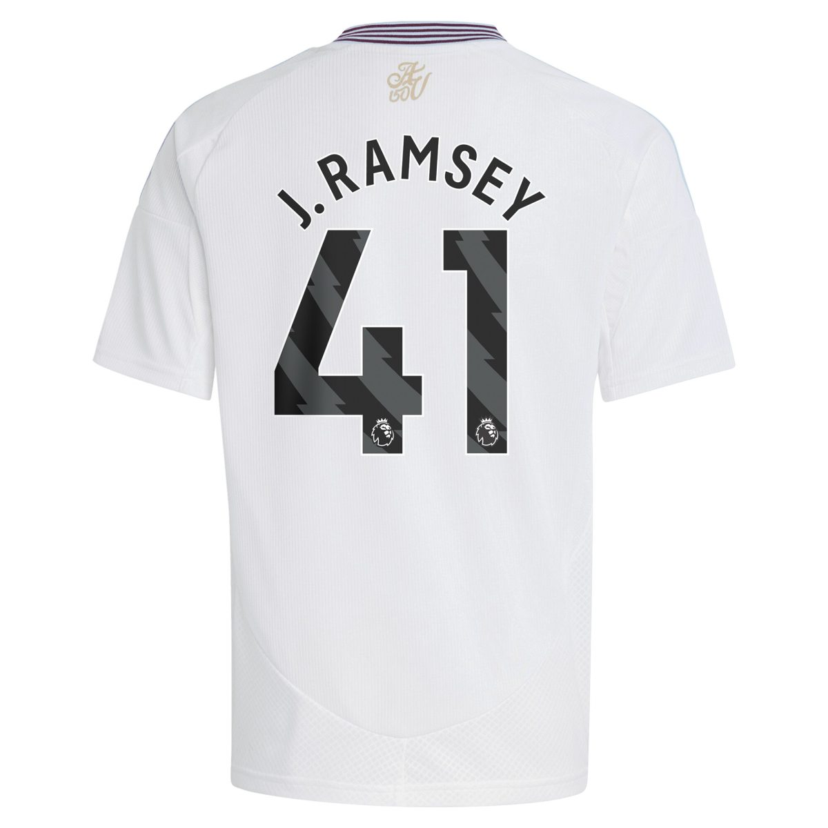 aston villa adidas away shirt 2024-25 – kids with j. ramsey 41 printing Collection | Official Aston Villa Kits for Fans