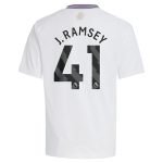aston villa adidas away shirt 2024-25 – kids with j. ramsey 41 printing Collection | Official Aston Villa Kits for Fans