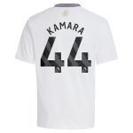 aston villa adidas away shirt 2024-25 – kids with kamara 44 printing Collection | Official Aston Villa Kits for Fans