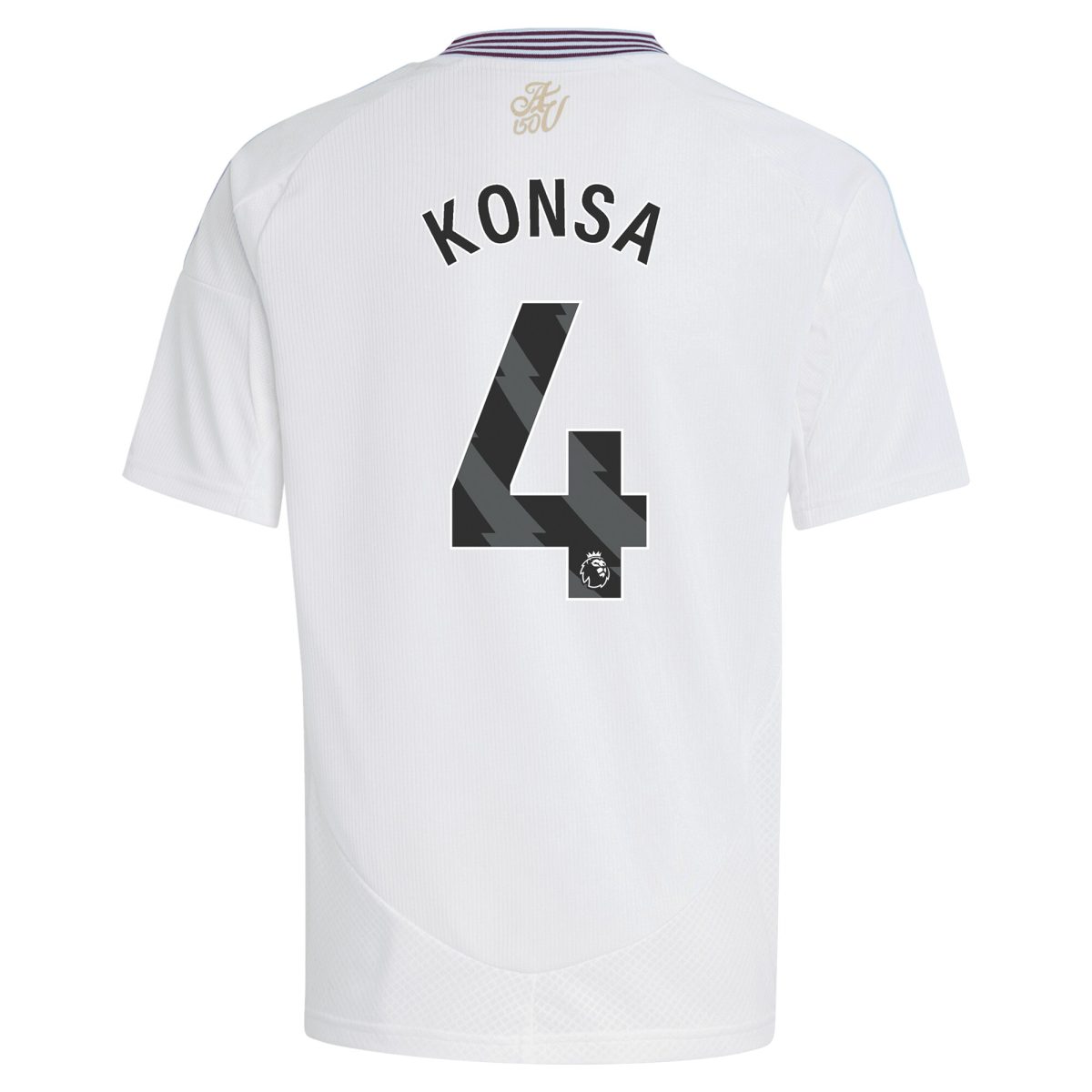 aston villa adidas away shirt 2024-25 – kids with konsa 4 printing Collection | Official Aston Villa Kits for Fans
