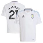 aston villa adidas away shirt 2024-25 – kids with m.asensio 21 printing Collection | Official Aston Villa Kits for Fans