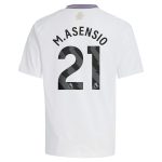 aston villa adidas away shirt 2024-25 – kids with m.asensio 21 printing Collection | Official Aston Villa Kits for Fans