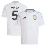 aston villa adidas away shirt 2024-25 – kids with mings 5 printing Collection | Official Aston Villa Kits for Fans