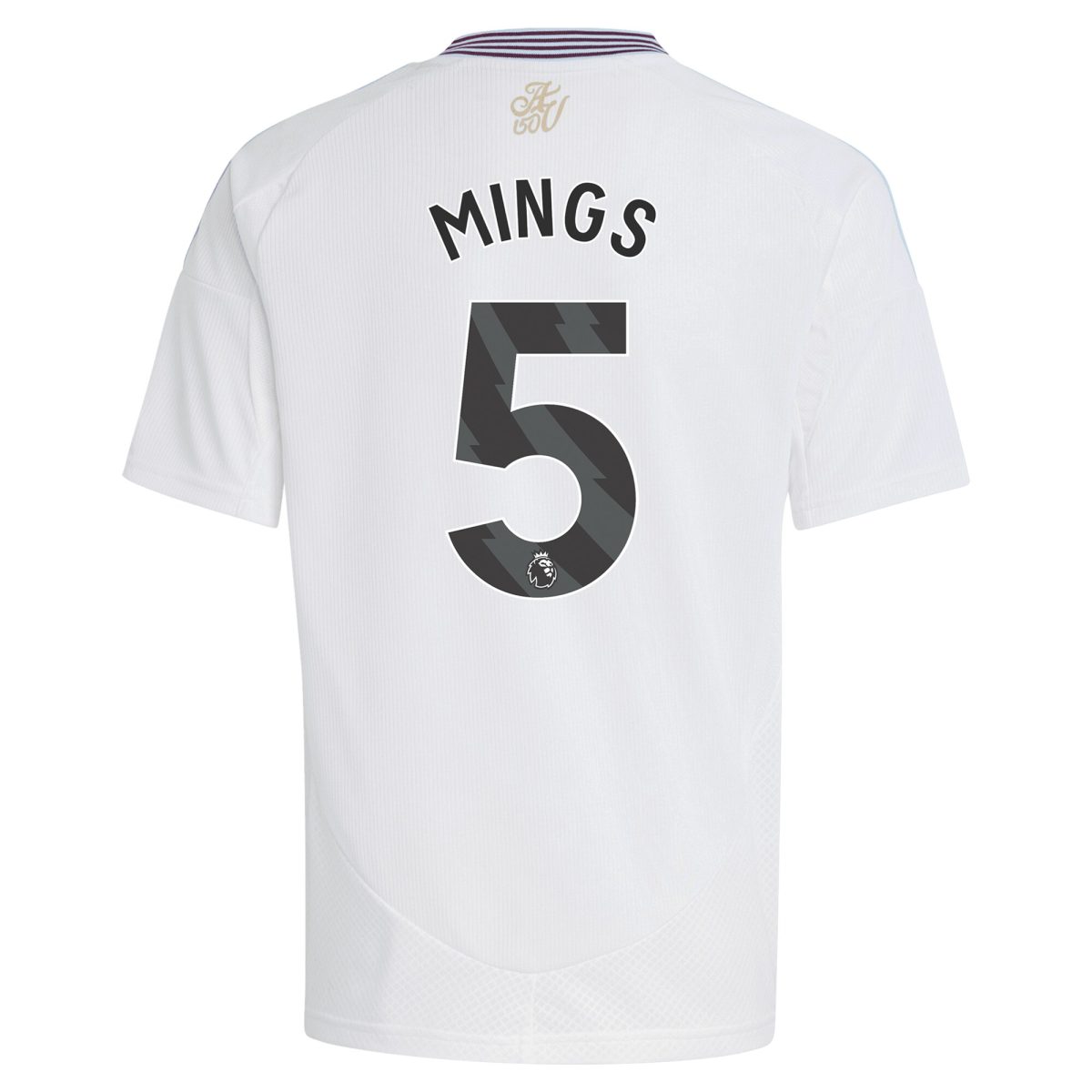 aston villa adidas away shirt 2024-25 – kids with mings 5 printing Collection | Official Aston Villa Kits for Fans