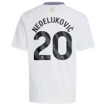 aston villa adidas away shirt 2024-25 – kids with nedeljković 20 printing Collection | Official Aston Villa Kits for Fans