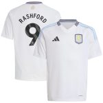 aston villa adidas away shirt 2024-25 – kids with rashford 9 printing Collection | Official Aston Villa Kits for Fans