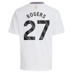 aston villa adidas away shirt 2024-25 – kids with rogers 27 printing Collection | Official Aston Villa Kits for Fans