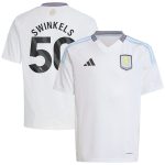 aston villa adidas away shirt 2024-25 – kids with swinkels 50 printing Collection | Official Aston Villa Kits for Fans