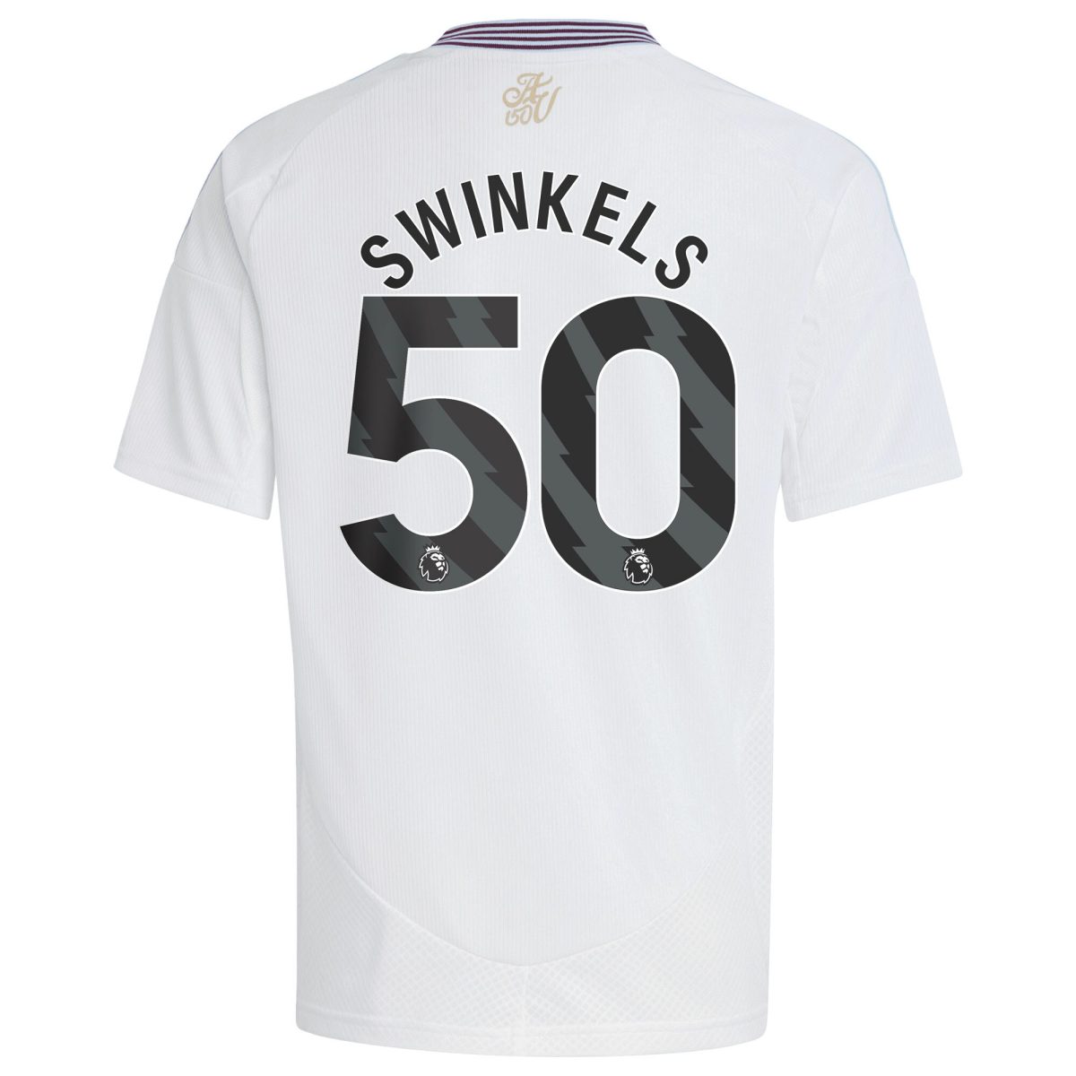aston villa adidas away shirt 2024-25 – kids with swinkels 50 printing Collection | Official Aston Villa Kits for Fans