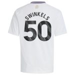 aston villa adidas away shirt 2024-25 – kids with swinkels 50 printing Collection | Official Aston Villa Kits for Fans
