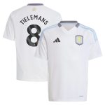 aston villa adidas away shirt 2024-25 – kids with tielemans 8 printing Collection | Official Aston Villa Kits for Fans