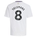aston villa adidas away shirt 2024-25 – kids with tielemans 8 printing Collection | Official Aston Villa Kits for Fans