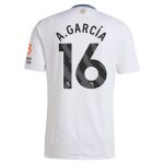 aston villa adidas away shirt 2024-25 with a.garcía 16 printing Collection | Official Aston Villa Kits for Fans