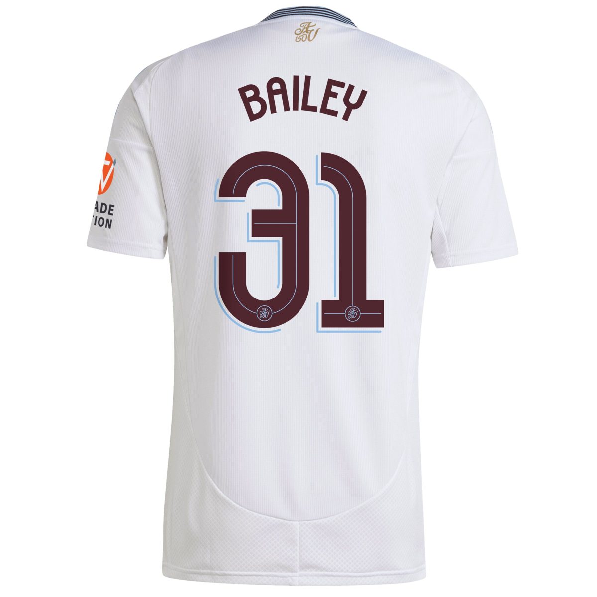 aston villa adidas away shirt 2024-25 with bailey 31 cup printing Collection | Official Aston Villa Kits for Fans