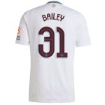 aston villa adidas away shirt 2024-25 with bailey 31 cup printing Collection | Official Aston Villa Kits for Fans