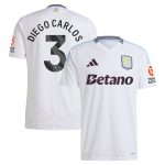 aston villa adidas away shirt 2024-25 with diego carlos 3 printing Collection | Official Aston Villa Kits for Fans