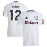 aston villa adidas away shirt 2024-25 with digne 12 printing Collection | Official Aston Villa Kits for Fans