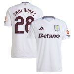 aston villa adidas away shirt 2024-25 with gabi nunes 28 cup printing Collection | Official Aston Villa Kits for Fans