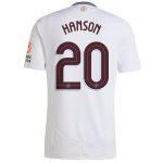 aston villa adidas away shirt 2024-25 with hanson 20 cup printing Collection | Official Aston Villa Kits for Fans