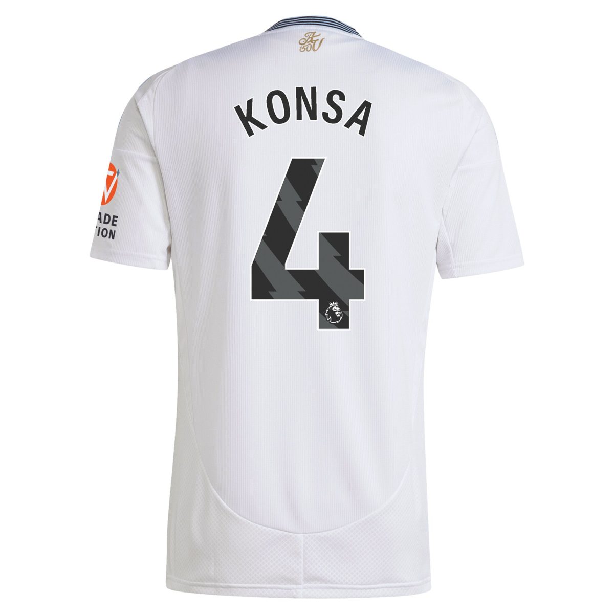 aston villa adidas away shirt 2024-25 with konsa 4 printing Collection | Official Aston Villa Kits for Fans