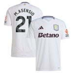 aston villa adidas away shirt 2024-25 with m.asensio 21 printing Collection | Official Aston Villa Kits for Fans