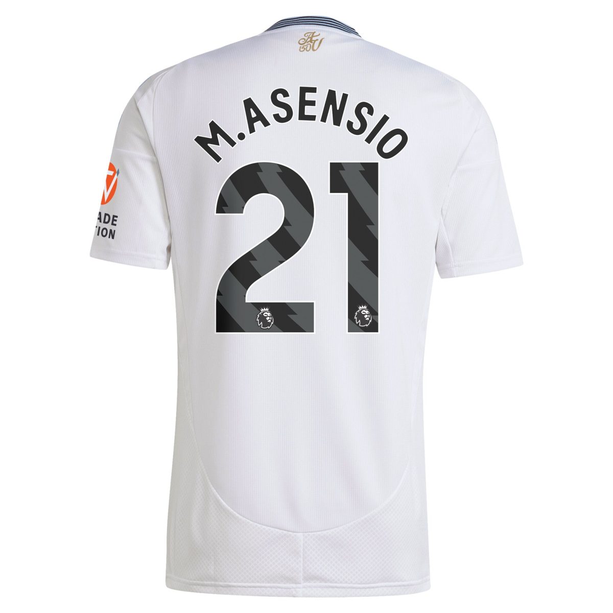 aston villa adidas away shirt 2024-25 with m.asensio 21 printing Collection | Official Aston Villa Kits for Fans