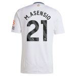 aston villa adidas away shirt 2024-25 with m.asensio 21 printing Collection | Official Aston Villa Kits for Fans