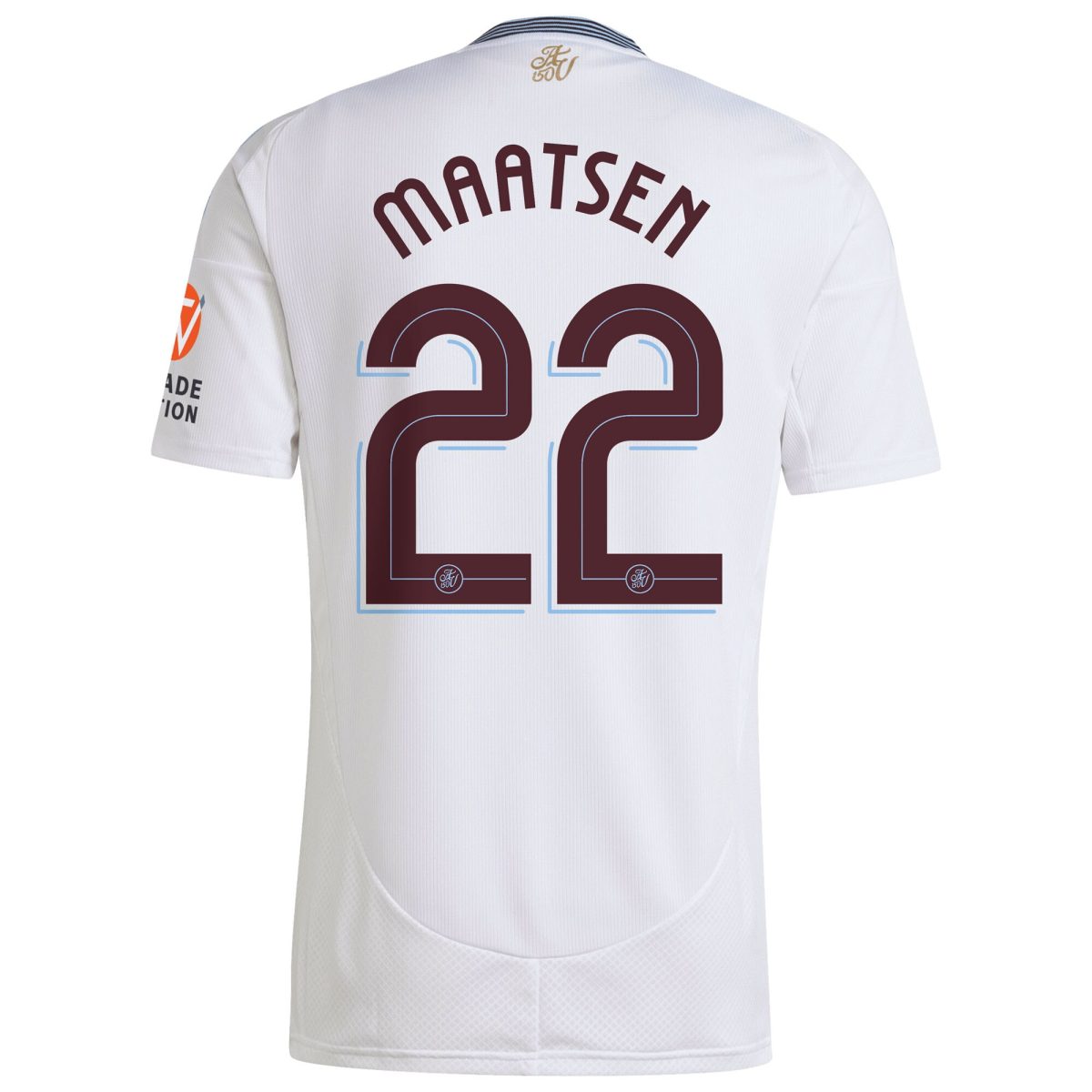 aston villa adidas away shirt 2024-25 with maatsen 22 cup printing Collection | Official Aston Villa Kits for Fans