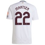 aston villa adidas away shirt 2024-25 with maatsen 22 cup printing Collection | Official Aston Villa Kits for Fans