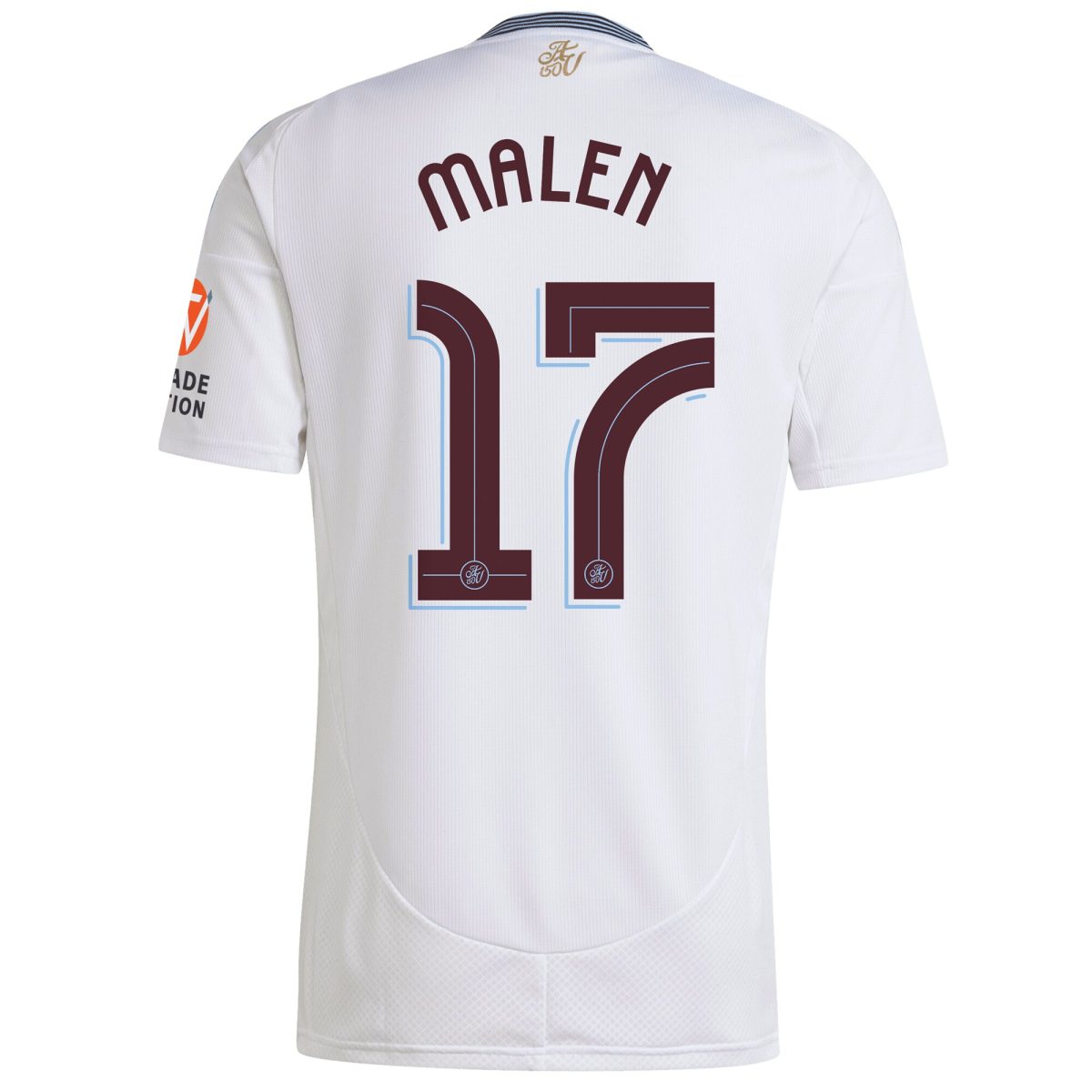 aston villa adidas away shirt 2024-25 with malen 17 cup printing Collection | Official Aston Villa Kits for Fans