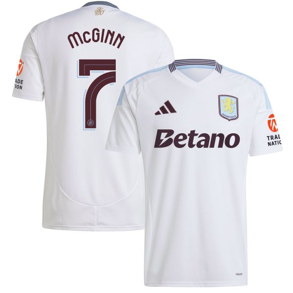 aston villa adidas away shirt 2024-25 with mcginn 7 cup printing Collection | Official Aston Villa Kits for Fans