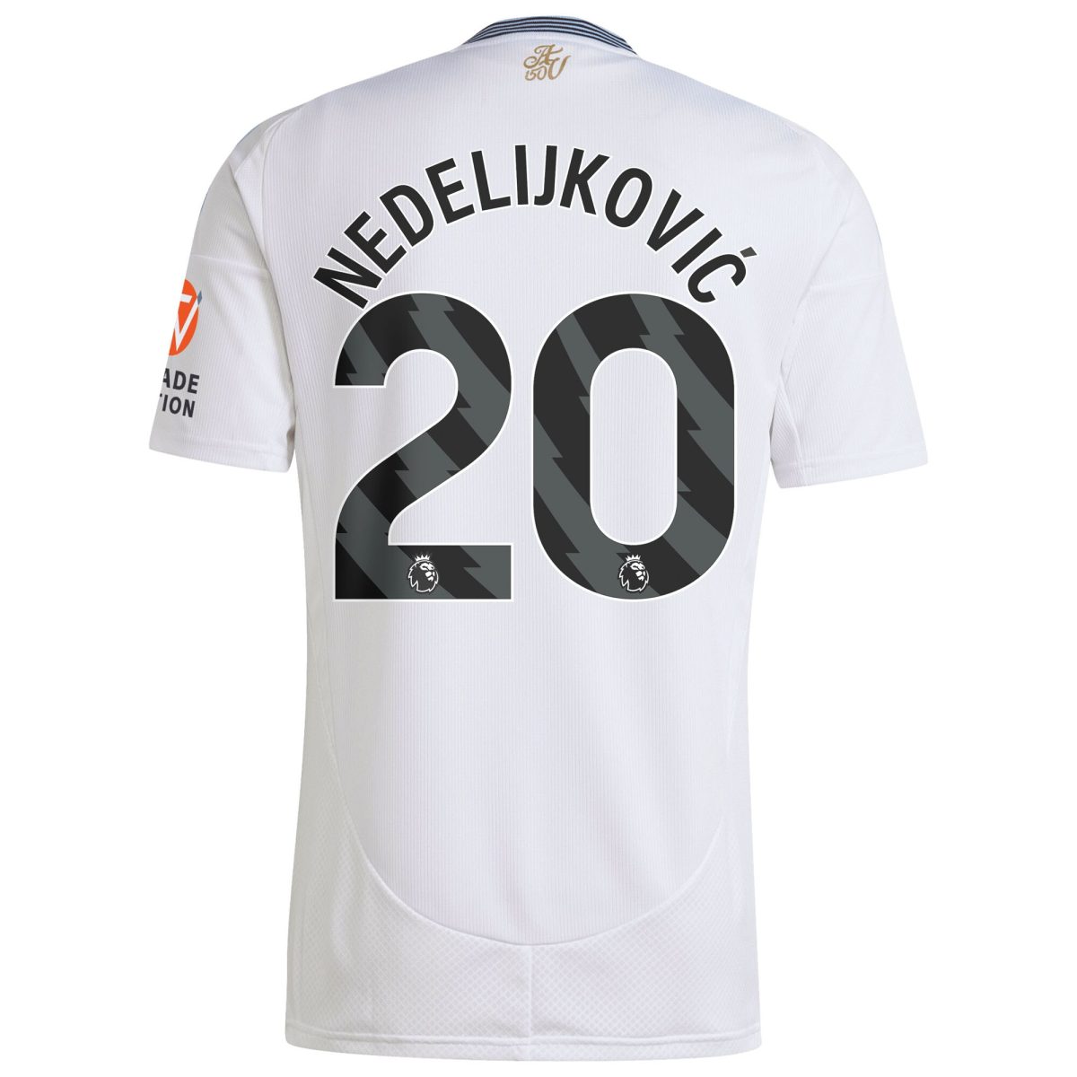aston villa adidas away shirt 2024-25 with nedeljković 20 printing Collection | Official Aston Villa Kits for Fans