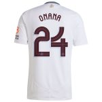 aston villa adidas away shirt 2024-25 with onana 24 cup printing Collection | Official Aston Villa Kits for Fans