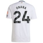 aston villa adidas away shirt 2024-25 with onana 24 printing Collection | Official Aston Villa Kits for Fans